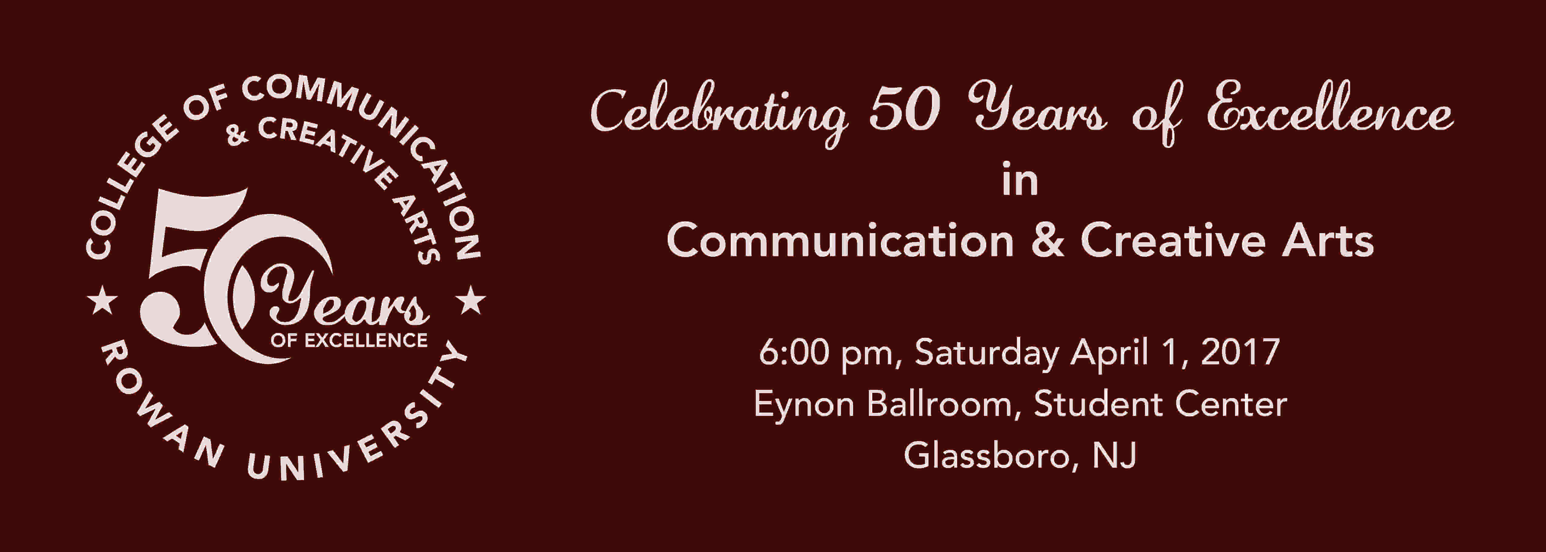 CCCA Celebrating 50 Years of Excellence | College of Communication and