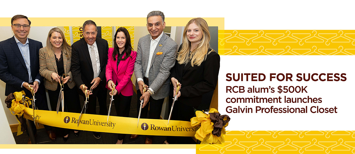 Suited for success: RCB alum's $500K commitment launches Galvin Professional Closet